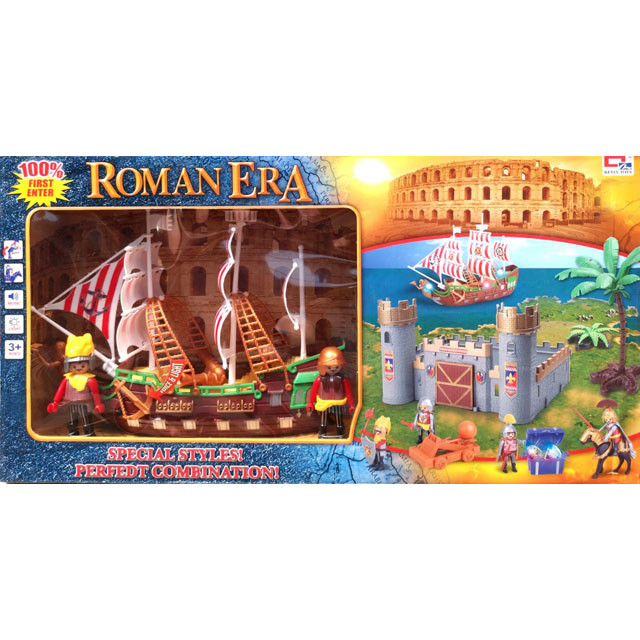Игровой набор Roman Era Рыцари Пиратский корабль (свет, звук) 0812-1 - фото 1 - id-p102204205