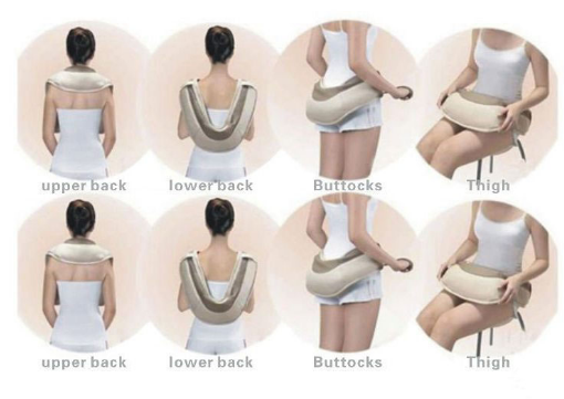 Вибрационно-ударный многофункциональный массажер для тела, шеи и плеч Cervical Massage Shawls - фото 9 - id-p100042899