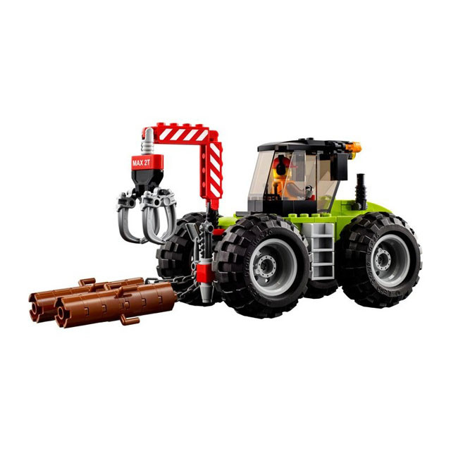 Конструктор Bela 10870 Cities Лесной трактор (аналог Lego City 60181) 180 деталей - фото 4 - id-p102206019