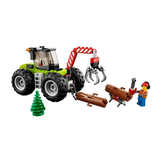 Конструктор Bela 10870 Cities Лесной трактор (аналог Lego City 60181) 180 деталей - фото 8 - id-p102206019