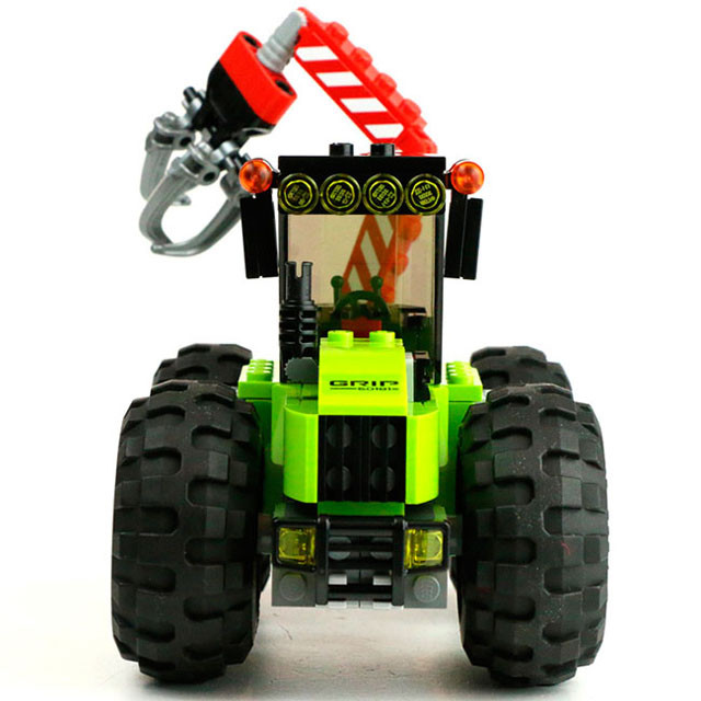 Конструктор Bela 10870 Cities Лесной трактор (аналог Lego City 60181) 180 деталей - фото 9 - id-p102206019