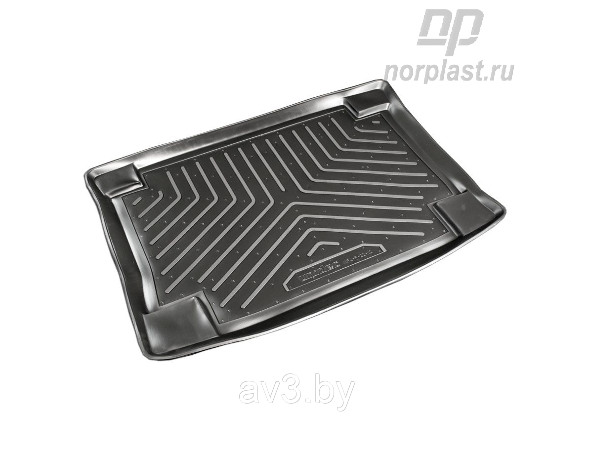 Коврик в багажник Ford Focus 1 хэтчбек 1998-2004 / Форд Фокус (Norplast) - фото 1 - id-p102206094