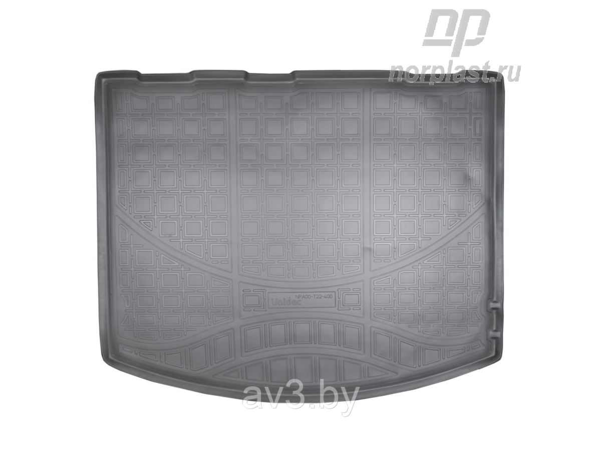 Коврик в багажник Ford Kuga 2 2013- / Ford Escape 2013- c докаткой / Форд Куга (Norplast)