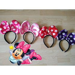 Ободок "Ушки Минни Мауса"