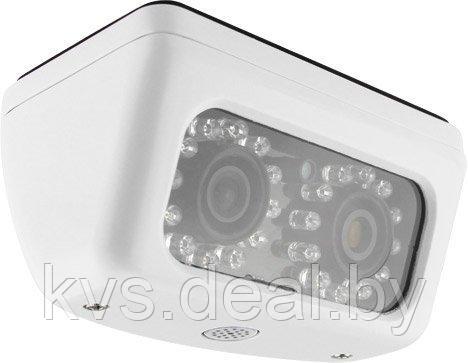 Камера видеонаблюдения для транспорта CANTONK CKCEA811 со встроенным микрофоном, 2 объектива - фото 1 - id-p102233977