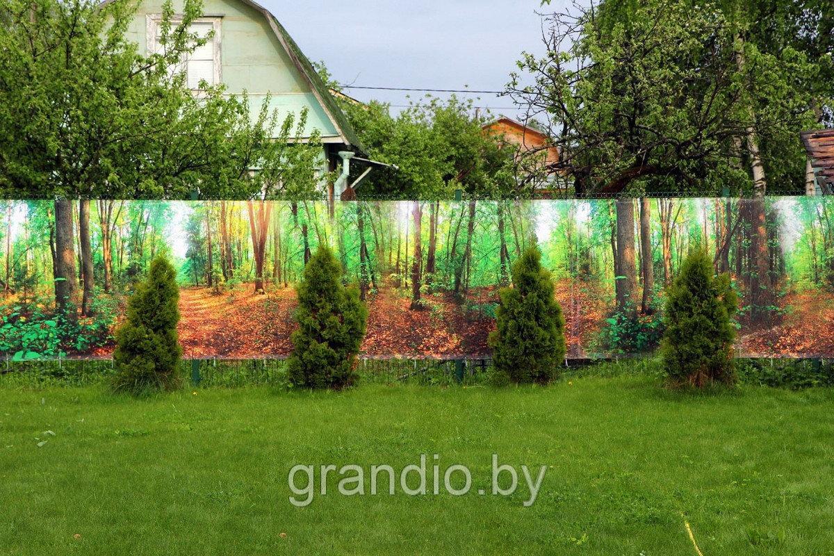 Фотосетка для забора Прованс 150*300 см