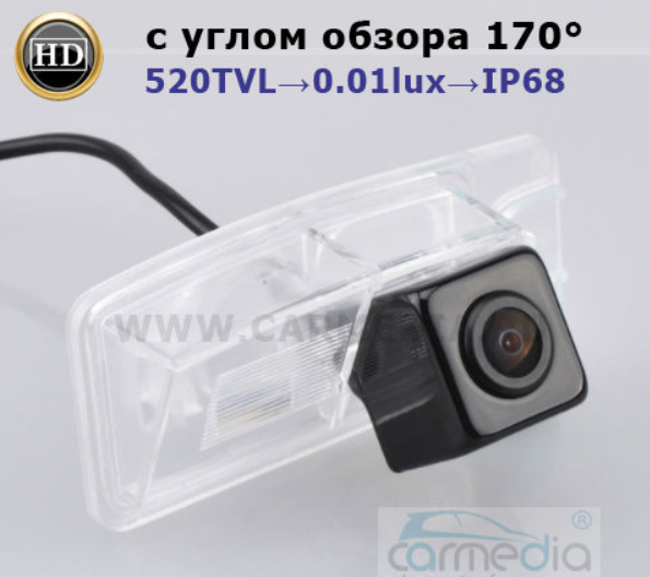 Штатная цветная камера заднего вида на Infinity QX50/QX70/EX/FX Night Vision с углом 170 - фото 1 - id-p102244523