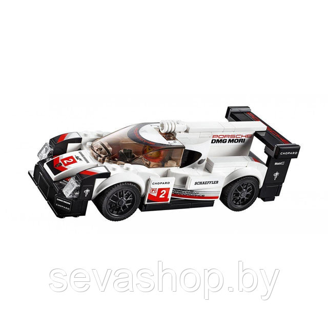 Конструктор Bela 10942 Speeds Champion Porsche 919 Hybrid (аналог Lego Speed Champions 75887) 169 деталей - фото 2 - id-p102247242