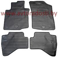 Коврики резиновые для Citroen C1 I / Peugeot 107 / Toyota Aygo / (2005- / 2014-) (Gumárny Zubří)