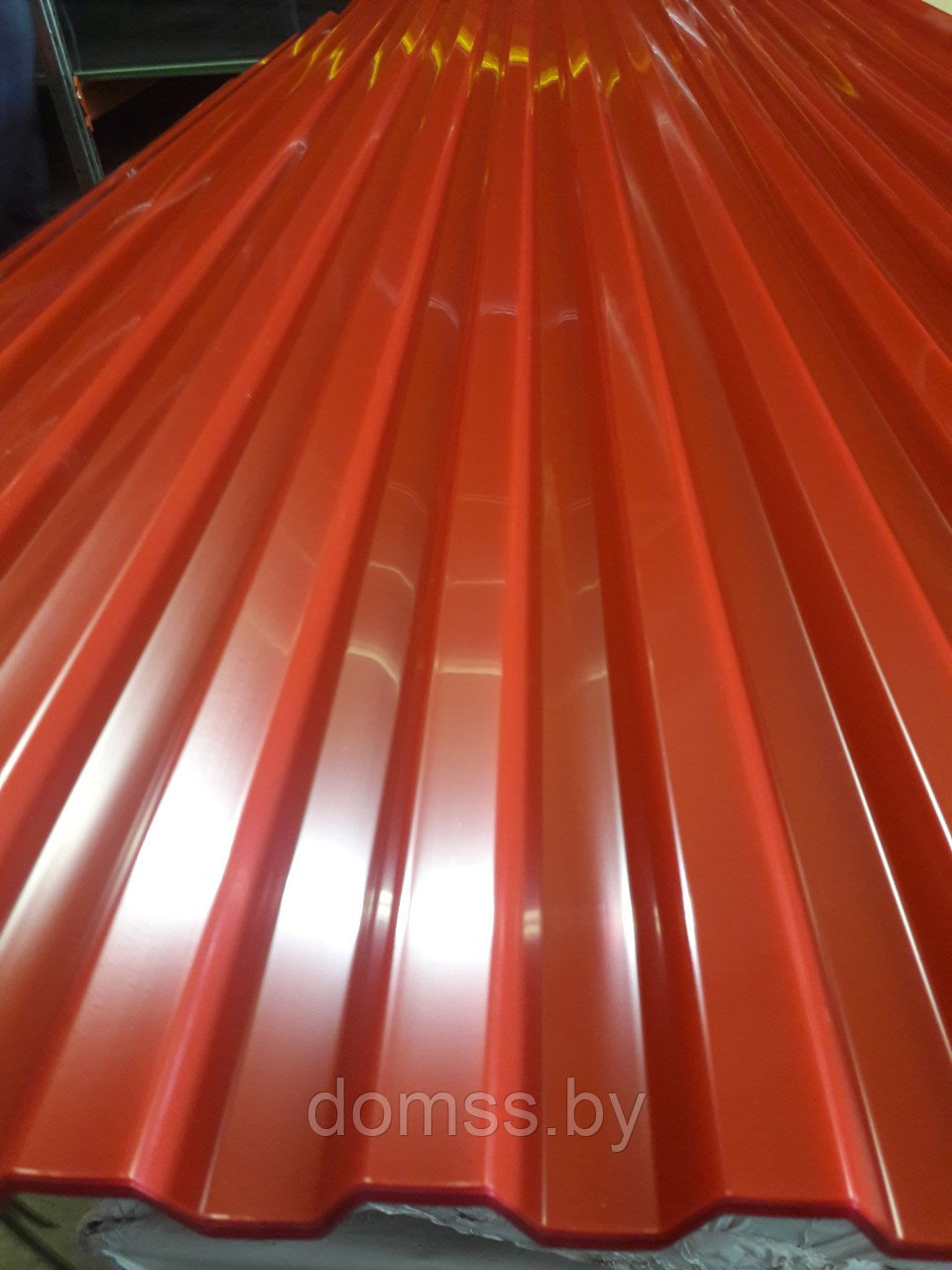 Шифер прозрачный красный (трапеция) 70/18, лист 0,8*1090*2000мм Salux - фото 4 - id-p5344998