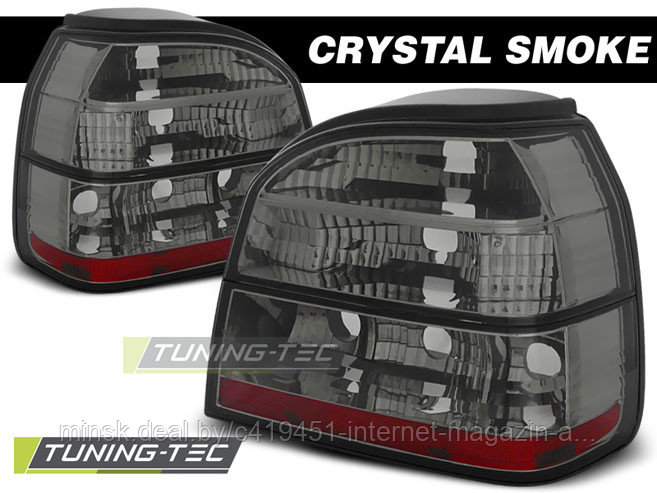 Задние фонари VW Golf 3 crystal smoke 1991-1997