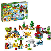 Lego Конструктор ЛЕГО ДУПЛО Животные мира LEGO DUPLO 10907