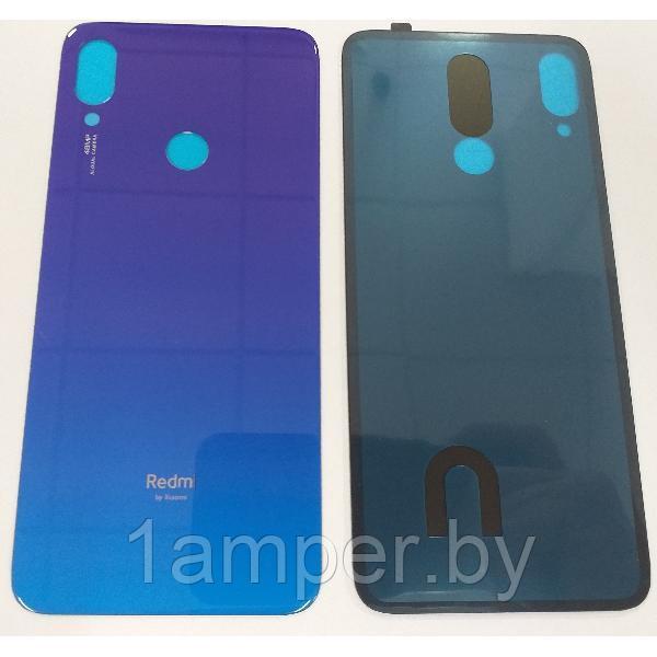 Задняя крышка Original для Xiaomi Redmi Note 7/Redmi Note 7Pro Черная, синяя, сине-фиолетовый - фото 1 - id-p102278149