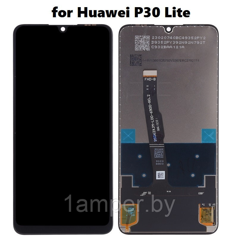 Дисплей Original для Huawei P30Lite В сборе с тачскрином. Черный - фото 1 - id-p102297159