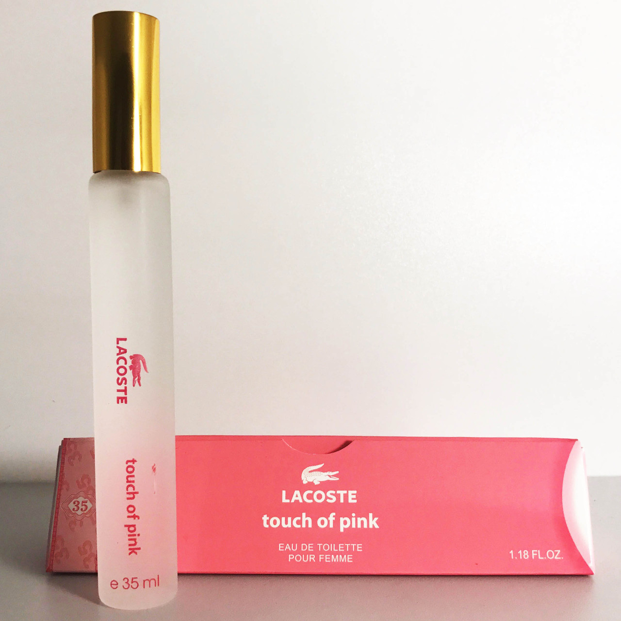 Lacoste Touch Of Pink для женщин (35 ml) дорожный флакон, пробник-ручка (копия) Лакост Тач оф Пинк Лакост