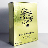 Paco Rabanne Lady Million Набор парфюмерии для женщин (3*20 ml) (копия) Пако Рабан Леди Миллион