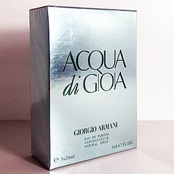Armani Acqua di Gioia Набор парфюмерии для женщин (3*20 ml) (копия)