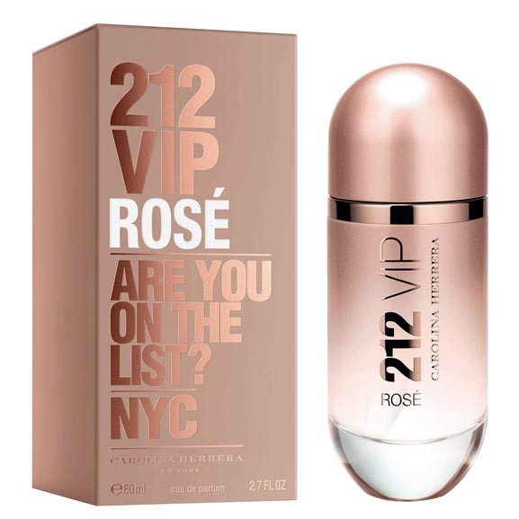 Carolina Herrera 212 VIP Rose Парфюмерная вода для женщин (80 ml) (копия) - фото 1 - id-p102290455