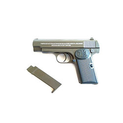 Пистолет пневматический металлический Air Soft Gun K17D 