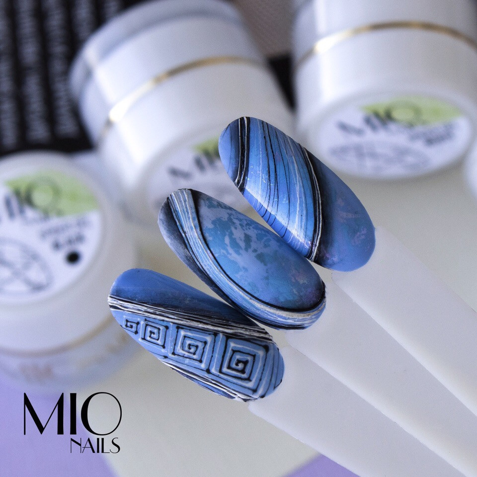 Гель-краска Паутинка Mio Nails, золото, 5 г