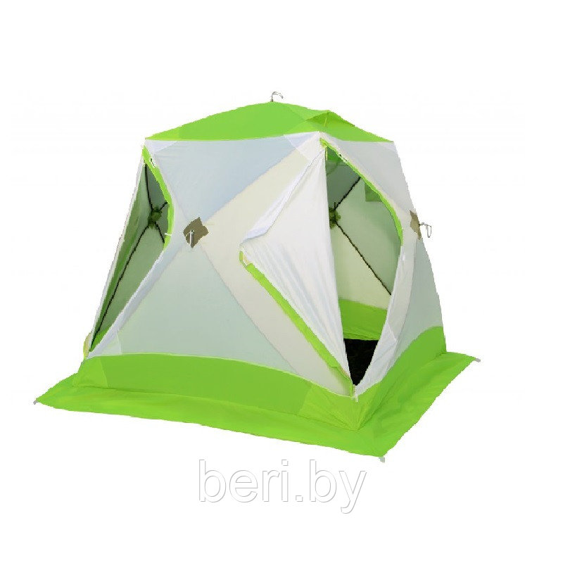 Л16 палатка зимняя трехместная Лотос куб А8 - фото 1 - id-p102403740
