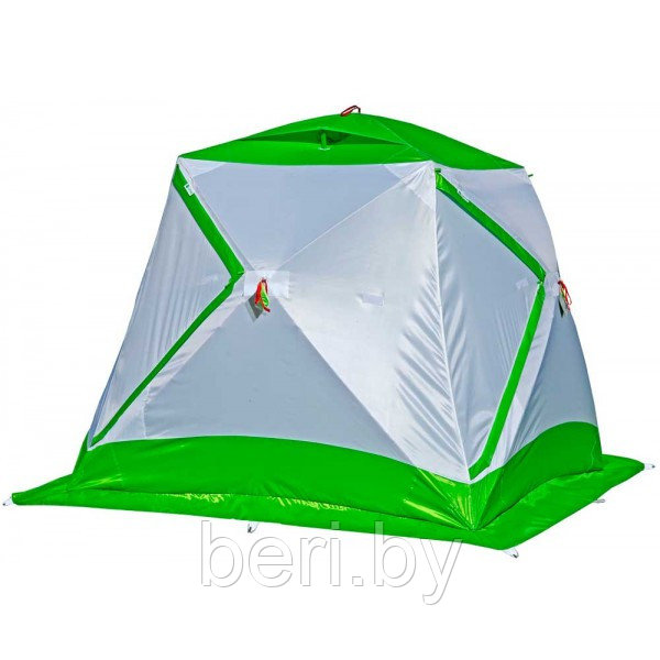 Л16 палатка зимняя трехместная Лотос куб А8 - фото 2 - id-p102403740