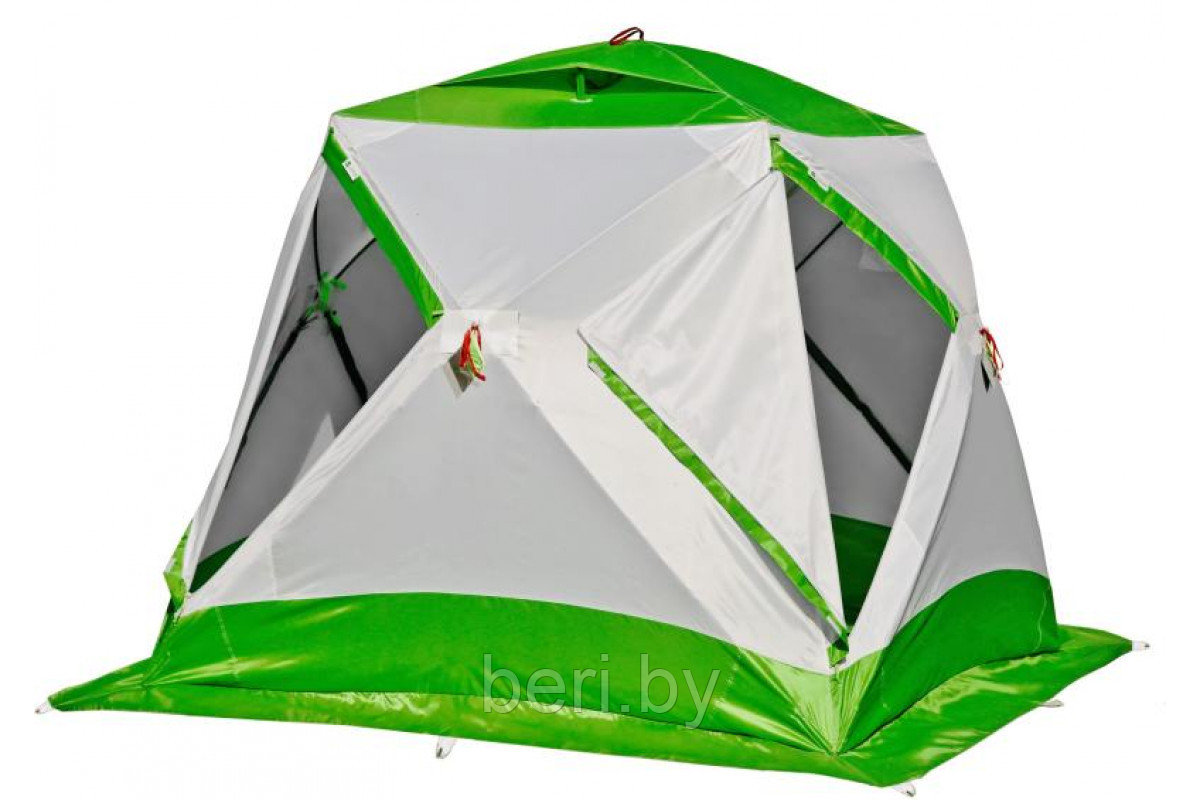 Л18 палатка зимняя двухместная Лотос куб М2 - фото 2 - id-p102403770