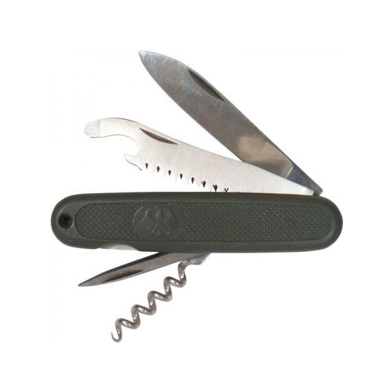Нож перочинный солдатский Бундесвер Victorinox (Германия), Олива, б/у. - фото 1 - id-p102405365