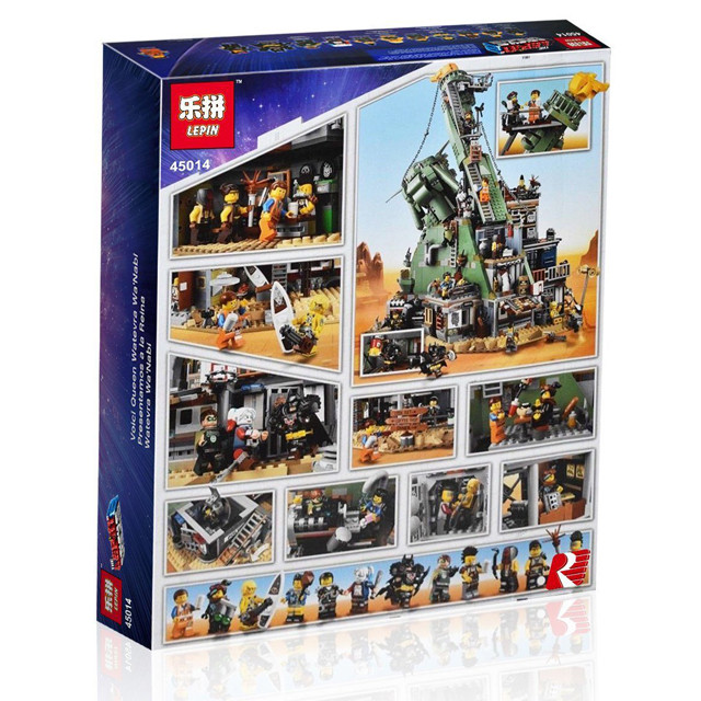 Конструктор Lepin The Bricks 2 45014 Добро пожаловать в Апокалипс-град (аналог Lego Movie 2 70840) 3560 дет - фото 3 - id-p102405538