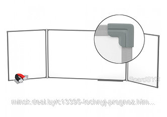 Доска трехэлементная магнитно-маркерная BoardSYS 100 х 200 см