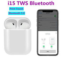 Беспроводные наушники i15 Max Bluetooth 5.0, фото 2