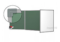 Доска магнитно-маркерная трехэлементная BoardSYS 120 х 340см
