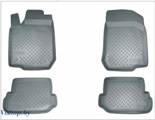 Коврики салона для Nissan Patrol (серый)