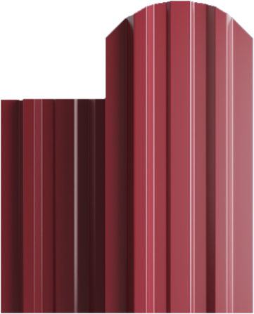 Штакетник металлический LINE Полиэстер, двухст. (трапеция, 25/25 мкм, 0,45 мм) - фото 1 - id-p102419959