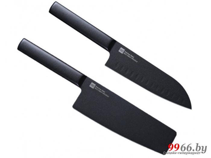 Подарочный поварской набор кухонных ножей Xiaomi Huo Hou Heat Knife Set 2шт керамические для мяса - фото 2 - id-p102325520