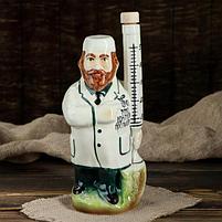 Штоф с рюмками "Доктор" 7 предметов, 0,75 л, фото 2