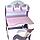 Парта + стул растишка  Комплект детской мебели с регулировкой  высоты, Парта трансформер А001, фото 4