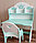 Парта + стул растишка  Комплект детской мебели с регулировкой  высоты, Парта трансформер А001, фото 8