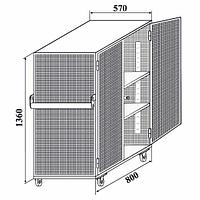 Тележка для перевозки ценностей КПЦ 2