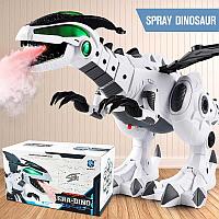 Динозавр игрушечный робот свет звук дым изо рта 881-3 I