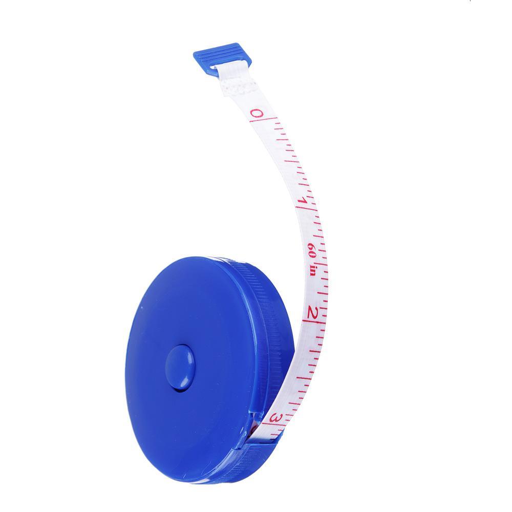 Сантиметр портновский 1,5м, в рулетке, пластик, ПВХ 308-003 - фото 1 - id-p102442486