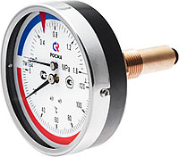 Термоманометр ТМТБ-41Т.3(0-120С)(0-0,6MPa)G1/2.2,5 осев 100 длина 100