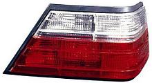 W124 фонарь задний внешний правый тюнинг, прозрачный, хрустальный, красно-белый для MERCEDES W124