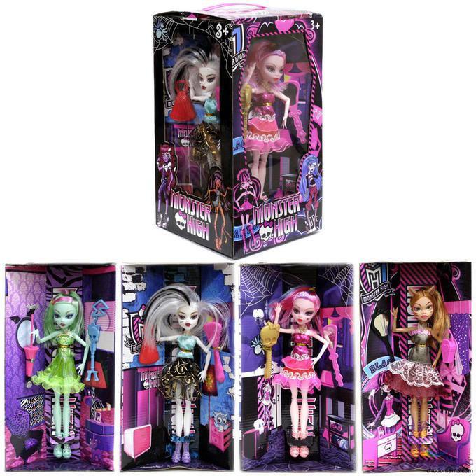 Набор кукол Monster High Монстер Хай (4в1), арт. 665A-1