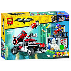 Конструктор Bela Batman 10880 Тяжёлая артиллерия Харли аналог Lego Batman 70921