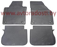 Коврики резиновые для Volkswagen Caddy (2004-2015 / 2015-) овальное крепление (Gumárny Zubří)