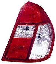 CLIO {+SIMBOL} фонарь задний внешний правый (4 дв) (DEPO) красный-белый для RENAULT CLIO \ CLIO SYMBOL