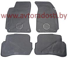 Коврики резиновые для Volkswagen Passat B5 (1997-2004) овальный крепеж VW / Пассат (Gumárny Zubří)