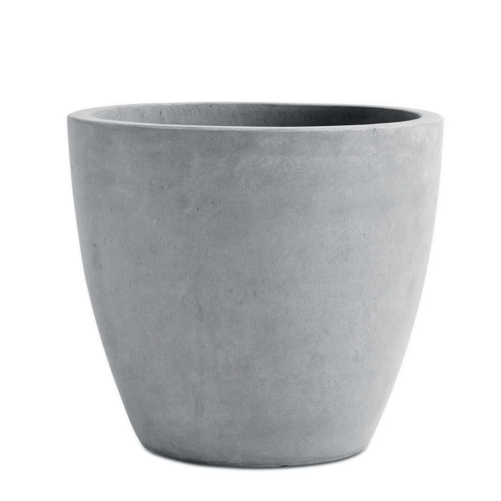 Горшок Beton Round XL, серый