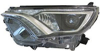 RAV4 фара передняя левая линзованная, с регулировочным мотором диодный (DEPO) для TOYOTA RAV4